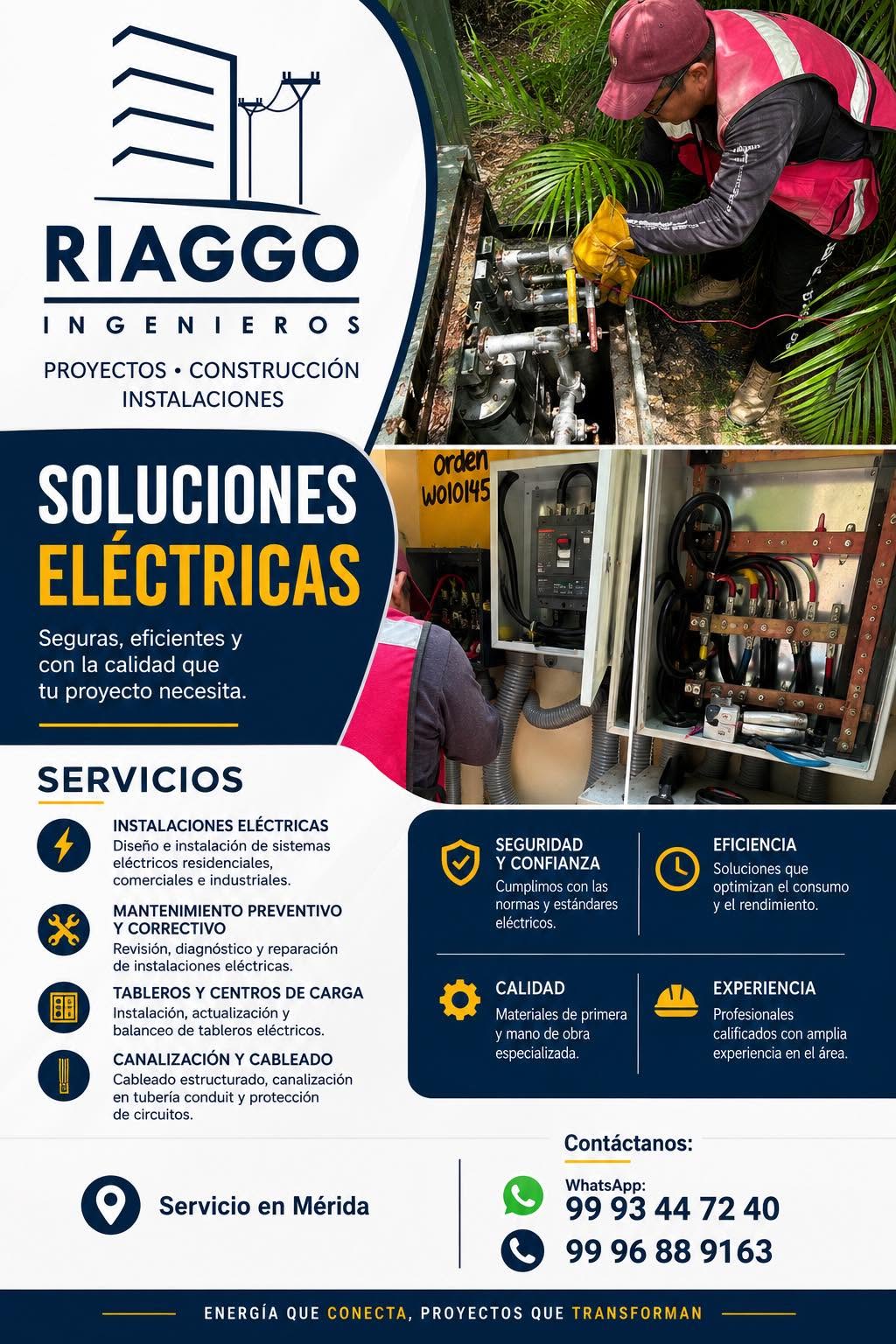 Instalaciones Eléctricas - Riaggo Ingenieros